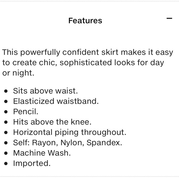 BCBG MaxAzria Simone Power Skirt, Tan, XS - Picture 7 of 8